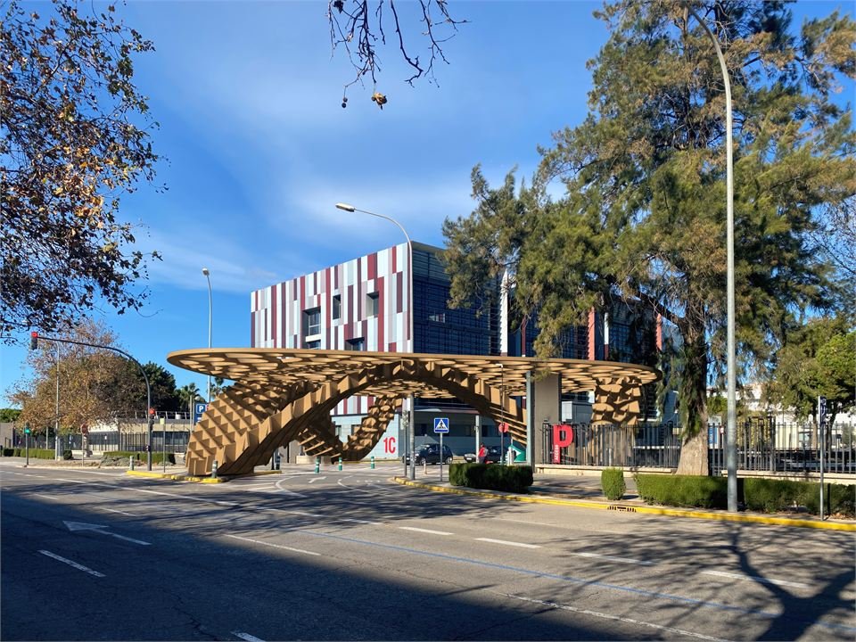 Ingresso “Vera Oeste”, immagine di progetto